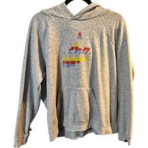 Women’s Rainbow Logo Nike Hoodie Size XL